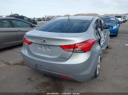 Lot #3035088778 2012 HYUNDAI ELANTRA LIMITED