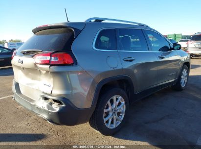 Lot #3053066293 2018 JEEP CHEROKEE LATITUDE PLUS FWD