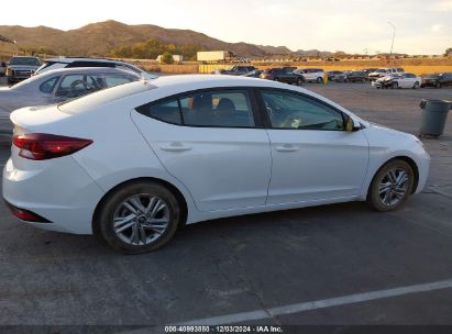 Lot #3035092837 2020 HYUNDAI ELANTRA SEL