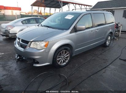 Lot #3034051560 2014 DODGE GRAND CARAVAN SXT