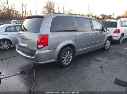 Lot #3034051560 2014 DODGE GRAND CARAVAN SXT