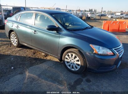 Lot #3035092812 2014 NISSAN SENTRA S