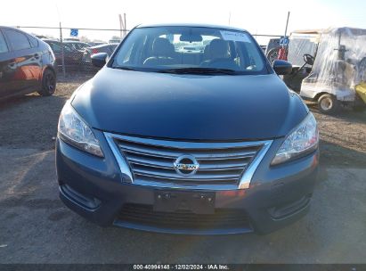 Lot #3035092812 2014 NISSAN SENTRA S