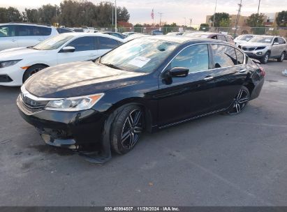 Lot #3035092800 2017 HONDA ACCORD SPORT