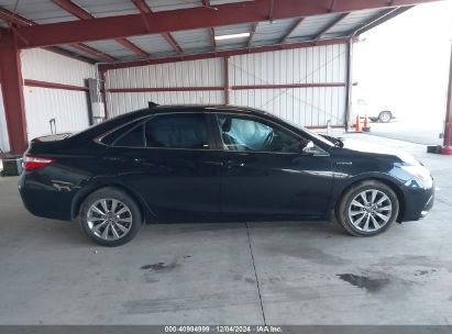 Lot #3056062500 2017 TOYOTA CAMRY HYBRID XLE