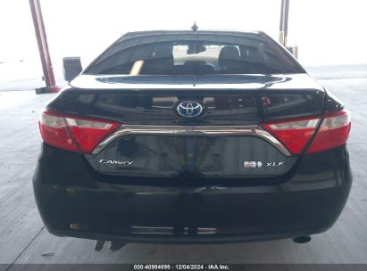 Lot #3056062500 2017 TOYOTA CAMRY HYBRID XLE