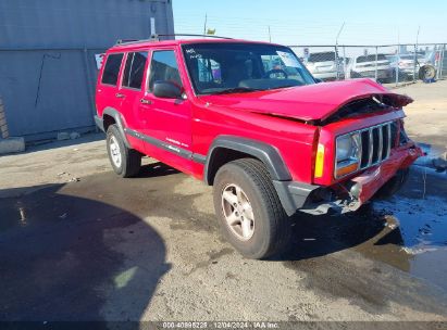 Lot #3035092706 2001 JEEP CHEROKEE SPORT