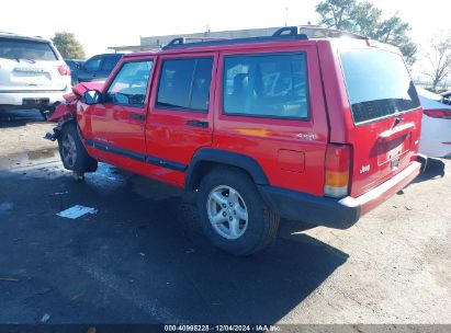 Lot #3035092706 2001 JEEP CHEROKEE SPORT