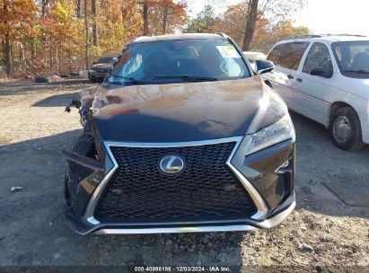 Lot #3049468914 2016 LEXUS RX 350 F SPORT