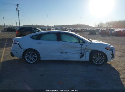 Lot #3035080744 2019 FORD FUSION SEL