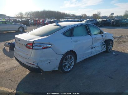 Lot #3035080744 2019 FORD FUSION SEL