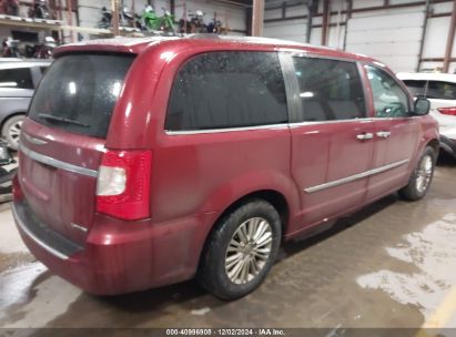 Lot #3037524603 2015 CHRYSLER TOWN & COUNTRY LIMITED PLATINUM