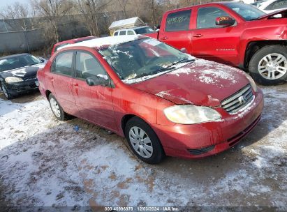 Lot #3035080745 2004 TOYOTA COROLLA LE