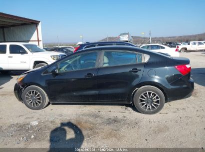 Lot #3053061972 2014 KIA RIO LX