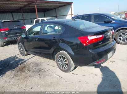 Lot #3053061972 2014 KIA RIO LX