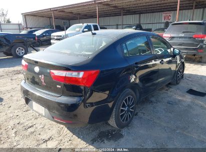 Lot #3053061972 2014 KIA RIO LX