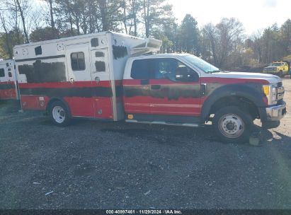 Lot #3042566844 2017 FORD F-550 CHASSIS XLT