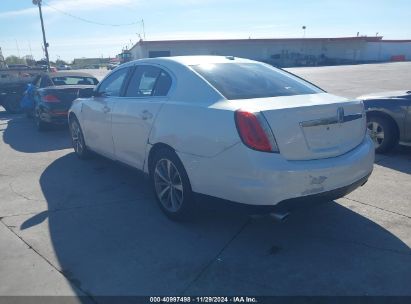 Lot #3051086684 2009 LINCOLN MKS