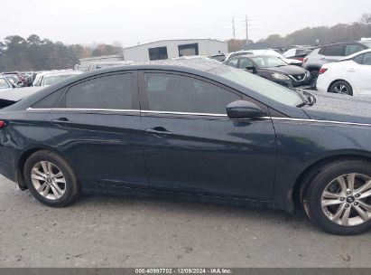 Lot #3028042376 2013 HYUNDAI SONATA GLS