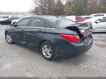 Lot #3028042376 2013 HYUNDAI SONATA GLS