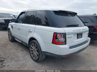 Lot #3037529291 2012 LAND ROVER RANGE ROVER SPORT HSE