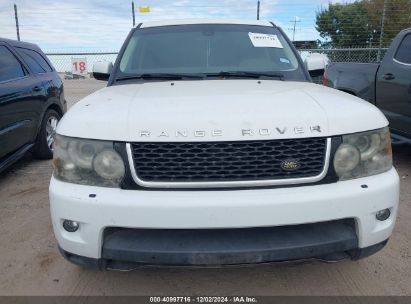 Lot #3037529291 2012 LAND ROVER RANGE ROVER SPORT HSE