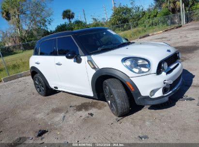 Lot #3025485312 2012 MINI COOPER S COUNTRYMAN