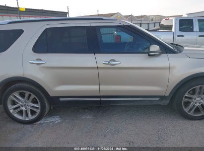 Lot #3037131388 2017 FORD EXPLORER LIMITED