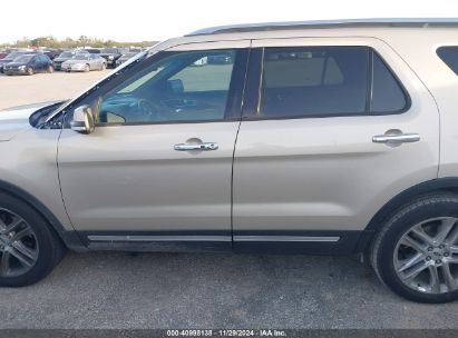 Lot #3037131388 2017 FORD EXPLORER LIMITED