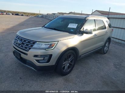 Lot #3037131388 2017 FORD EXPLORER LIMITED