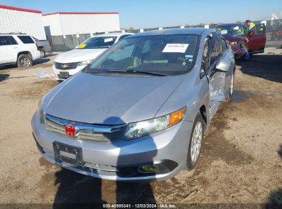 Lot #3037131383 2012 HONDA CIVIC LX