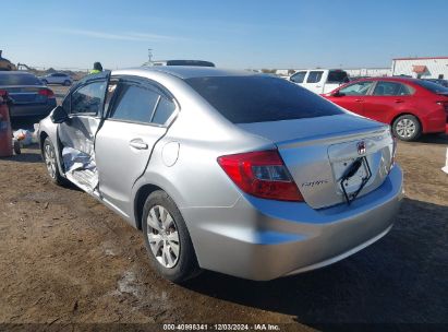 Lot #3037131383 2012 HONDA CIVIC LX