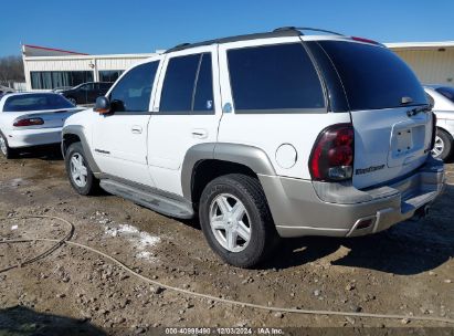 Lot #3050078096 2002 CHEVROLET TRAILBLAZER LTZ