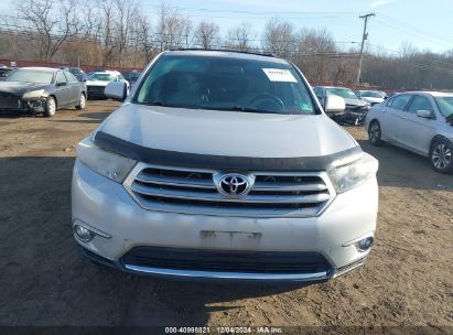 Lot #3034051409 2012 TOYOTA HIGHLANDER SE V6