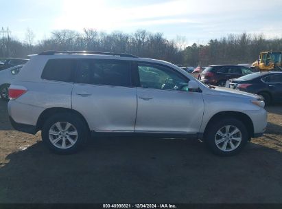 Lot #3034051409 2012 TOYOTA HIGHLANDER SE V6