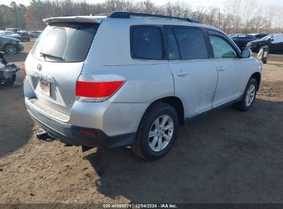 Lot #3034051409 2012 TOYOTA HIGHLANDER SE V6