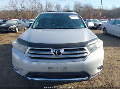 Lot #3034051409 2012 TOYOTA HIGHLANDER SE V6