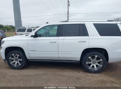 Lot #3053061950 2015 CHEVROLET TAHOE LTZ