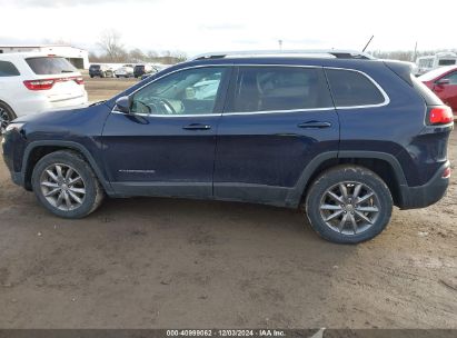 Lot #3052073100 2014 JEEP CHEROKEE LIMITED