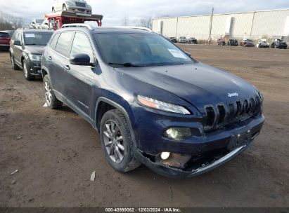 Lot #3052073100 2014 JEEP CHEROKEE LIMITED