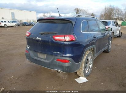 Lot #3052073100 2014 JEEP CHEROKEE LIMITED