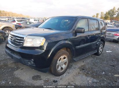 Lot #3052073089 2015 HONDA PILOT LX