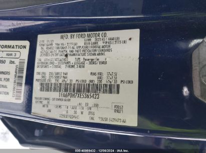 Lot #3034051363 2014 FORD FUSION SE