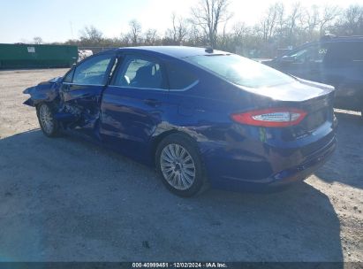 Lot #3052073081 2015 FORD FUSION HYBRID SE