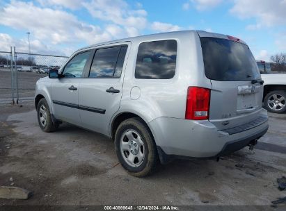 Lot #3053061951 2010 HONDA PILOT LX