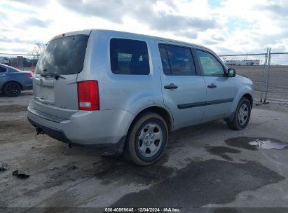 Lot #3053061951 2010 HONDA PILOT LX