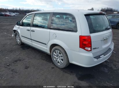 Lot #3042566614 2015 DODGE GRAND CARAVAN AMERICAN VALUE PKG