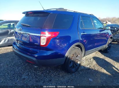 Lot #3034051305 2014 FORD EXPLORER XLT