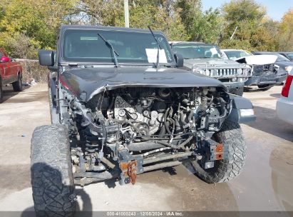 Lot #3037529253 2019 JEEP WRANGLER UNLIMITED SAHARA 4X4