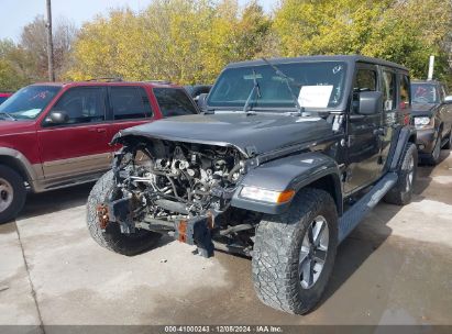 Lot #3037529253 2019 JEEP WRANGLER UNLIMITED SAHARA 4X4